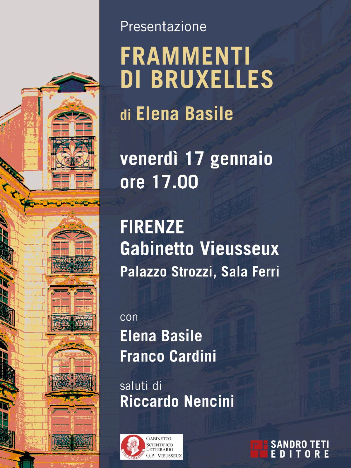 Gennaio all’insegna di Frammenti di Bruxelles: due presentazioni e una riflessione sulla memoria