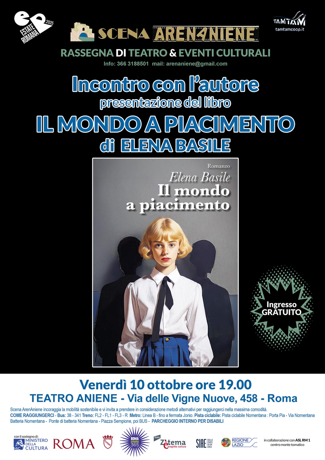 Al Teatro Aniene di Roma “Il Mondo a Piacimento” di Elena Basile